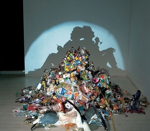 Not sure if this is real. Rubbish makes a shadow
